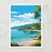 Phuket Thailand Reizen  illustratie Briefkaart (Voorkant)