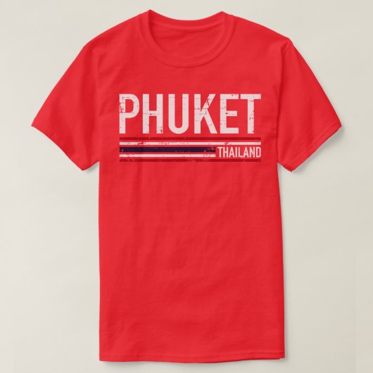 Phuket Thailand T-shirt (Design voorkant)
