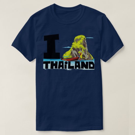 Phuket Thailand T-shirt (Design voorkant)