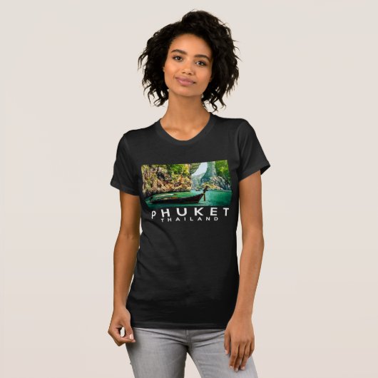 Phuket Thailand T-shirt (Voorkant volledig)