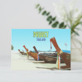 Phuket Thailand Tropical Beach  (Staand voorkant)