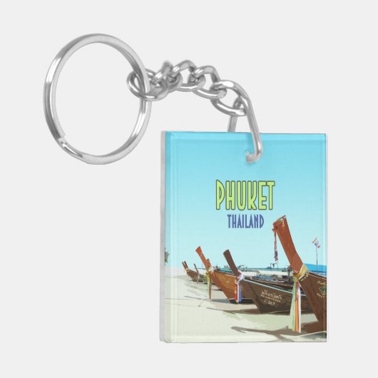 Phuket Thailand Tropical Beach  Sleutelhanger (Voorkant Links)