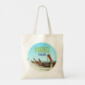 Phuket Thailand Tropical Beach  Tote Bag (Achterkant)