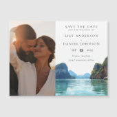 Phuket Thailand Wedding Photo Save The Date Magnetische Uitnodiging (Voorkant)