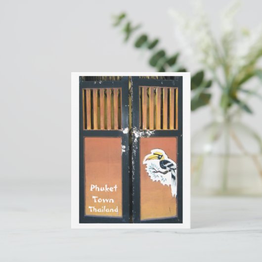 Phuket Town, Thailand Briefkaart (Staand voorkant)