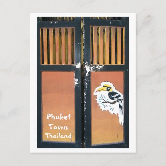 Phuket Town, Thailand Briefkaart (Voorkant)