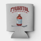 Phukitol - grappig frustratie medicijn blikjeskoeler (Achterkant)