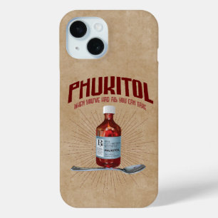 Phukitol - grappig frustratie medicijn iPhone 15 case