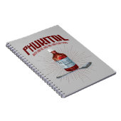 Phukitol - grappig frustratie medicijn notitieboek (Rechterzijde)