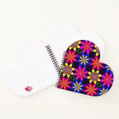 Phunktanicals by Mimma Heart Shaped Notebook Notitieboek (Binnen)