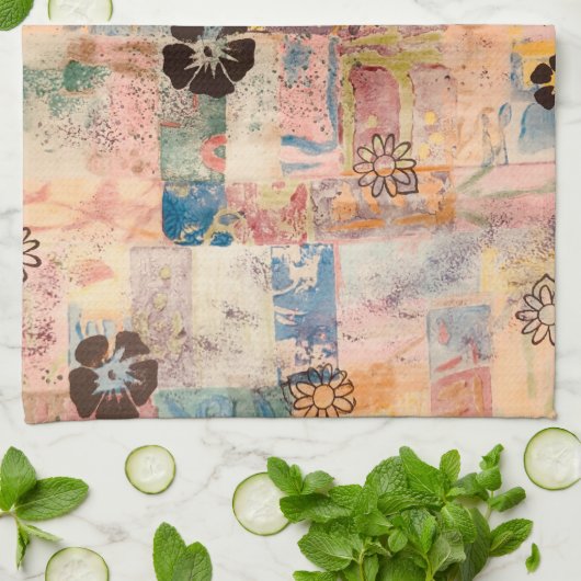 Phunky Phlowers Kitchen Towel Theedoek (Gevouwen)