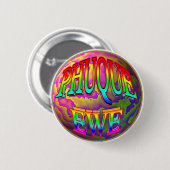 Phuque Ewe Ronde Button 5,7 Cm (Voorkant /achterkant)