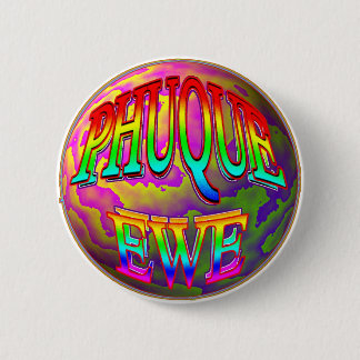Phuque Ewe Ronde Button 5,7 Cm