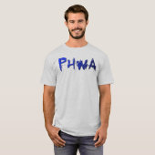 PHWA logo 2 T-shirt (Voorkant volledig)
