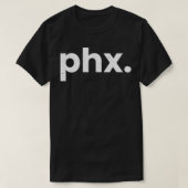 PHX Phoeni Arizona Airport Code List PHX Pullover (Design voorkant)