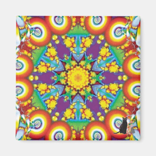 Phyletic Kaleidoscope Magnet (Voorkant)