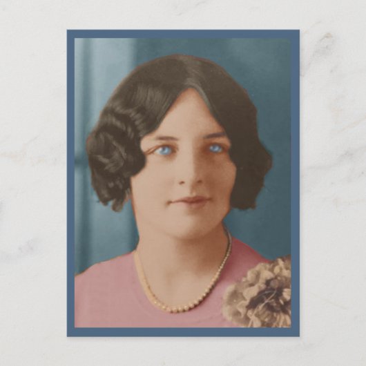 Phyllis Talla Johnson Westerfield briefkaart (Voorkant)
