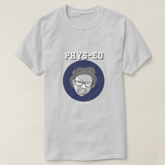 PHYS ED Shirt 2024 - Volwassen Sizing (Design voorkant)