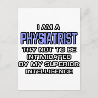 Physiatrist Joke ... Superieure intelligentie Briefkaart
