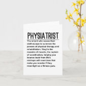 Physiatrist Kaart (Gele Bloem)
