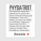 Physiatrist Sticker (Vel)