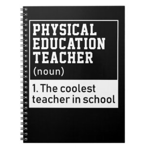 Physical Education Teacher Definition P.E. Notitieboek