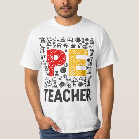 Physical Education Teacher - PE Teacher T-shirt (Voorkant)