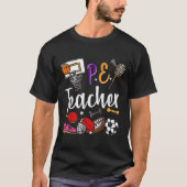 Physical Education Teacher Proud Pe Teacher Srts C T-shirt (Voorkant)