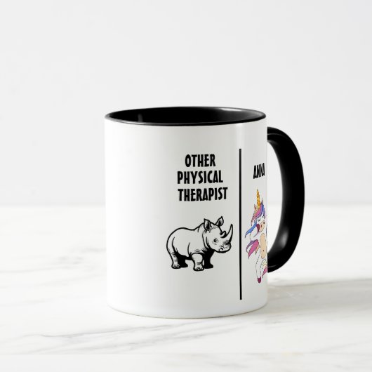 Physical Therapist Gift, Physical Therapy Mug Mok (Voorkant rechts)