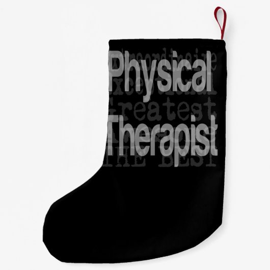 Physical Therapist Kleine Kerstsok (Achterkant)