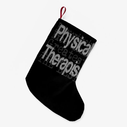 Physical Therapist Kleine Kerstsok (Voorkant (Hangend))