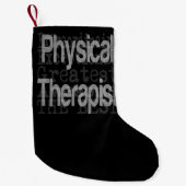 Physical Therapist Kleine Kerstsok (Voorkant)