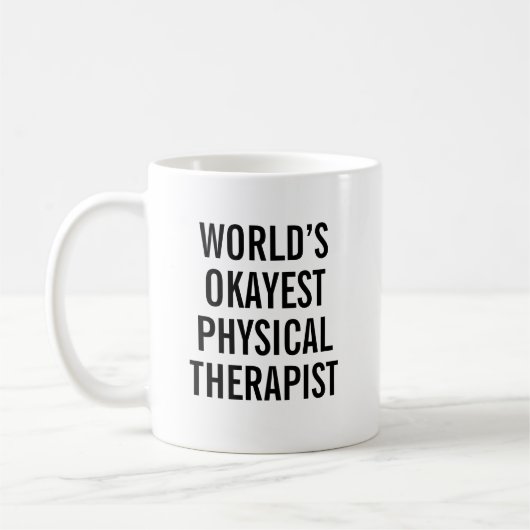 Physical Therapist Mug Funny PT Gift Koffiemok (Links)