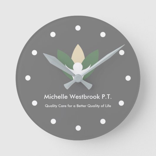 Physical Therapist Patient Waiting Room Clocks Ronde Klok (Voorkant)