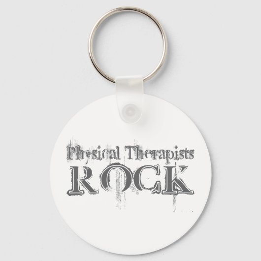 Physical Therapists Rock Sleutelhanger (Voorkant)