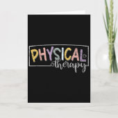 Physical Therapy Funny Physical Therast Pt Therast Kaart (Voorkant)