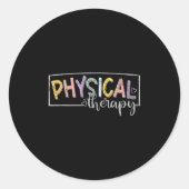 Physical Therapy Funny Physical Therast Pt Therast Ronde Sticker (Voorkant)