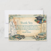 Physical Therapy Graduation Bedankkaart (Voorkant)