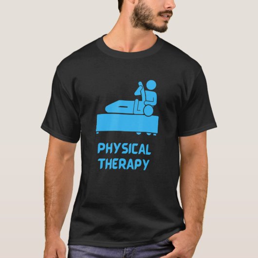 Physical Therapy, Physiotherapy T-shirt (Voorkant)