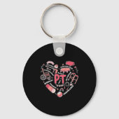 Physical Therapy Pt Valentine Heart Shape Physical Sleutelhanger (Voorkant)