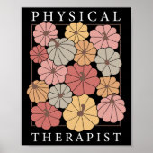 Physical Therapy Pumpkin Fall Pt Therapist Thanksg Poster (Voorkant)