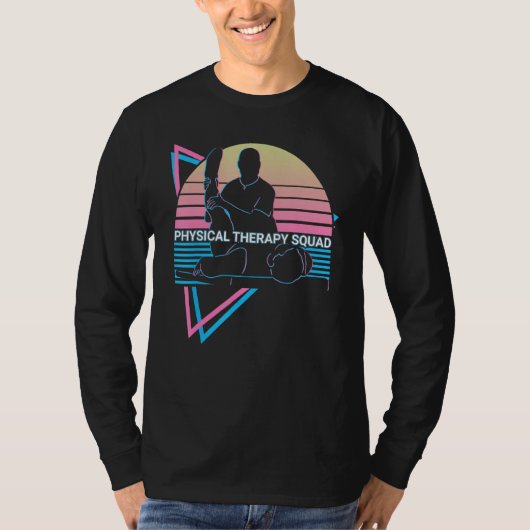 Physical Therapy Squad Physical Therapy PT T-shirt (Voorkant)