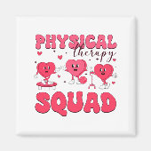 Physical Therapy Squad Valentines Day Pt Pta Vale  Magneet (Voorkant)