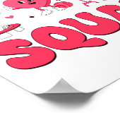 Physical Therapy Squad Valentines Day Pt Pta Vale  Poster (Hoek)