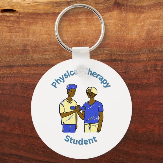 Physical Therapy Student Sleutelhanger (Voorkant)