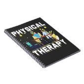 Physical Therapy Working Physiotherapy Occupation Notitieboek (Rechterzijde)