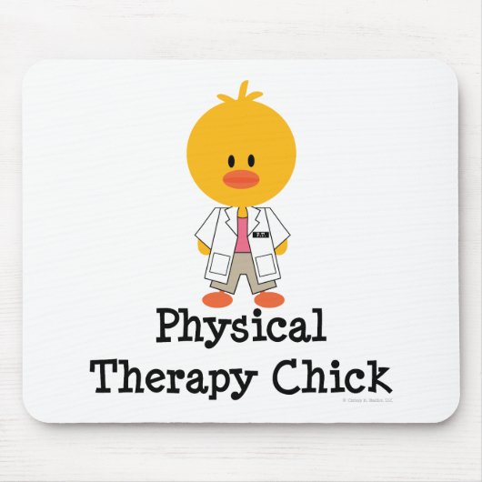 PhysicalTherapyChick Muismat (Voorkant)