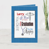 Physican Assistant Doctor Pharmacist Afstuderen Kaart (Voorkant)