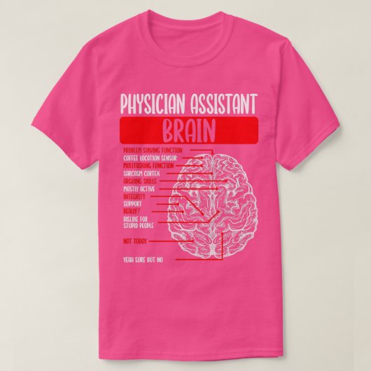 Physician Assistant Appreciation Funny PA School T-shirt (Design voorkant)