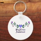 Physician Assistant Cross Stitch Sleutelhanger (Voorkant)